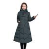 Winter Parka Women Long Knee-thick Loose Plus Size Hooded Coat