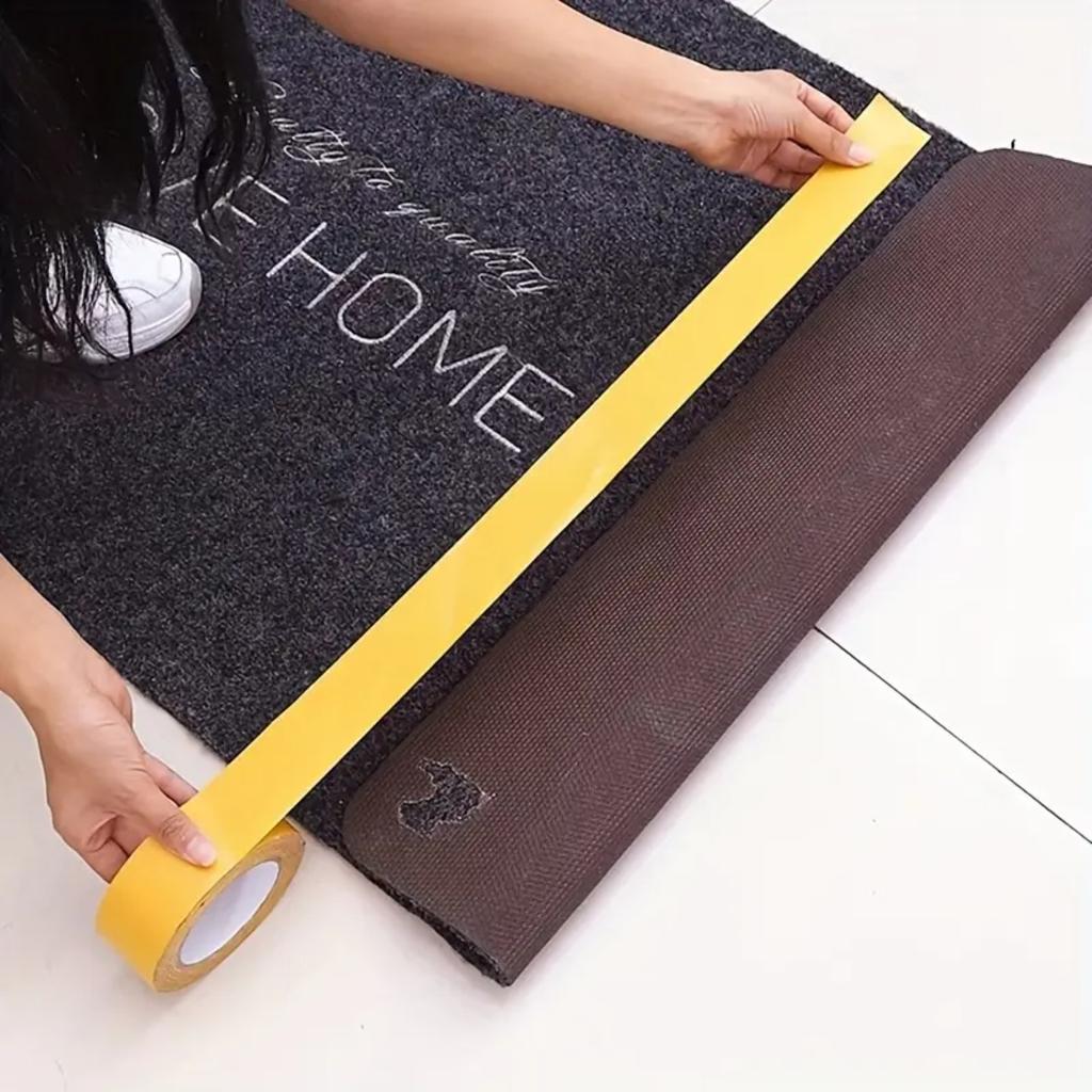Heavy Duty Cloth Tape Double Sided Design High Tack Adhesion for Rugs Home Improvement Wall Stickers Double Sided Adhesive Tape