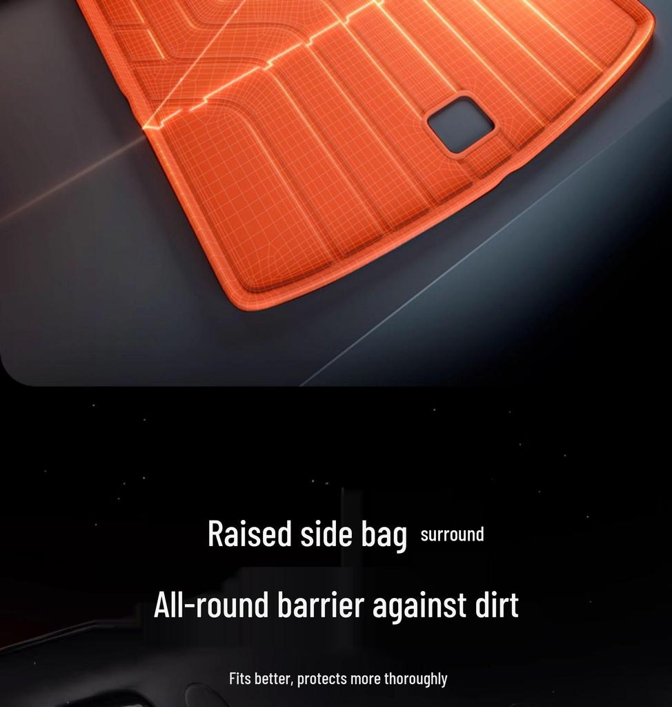 2025 Hongqi S9T TPE Trunk Mat: Premium Floor Mats & Interior Accessories