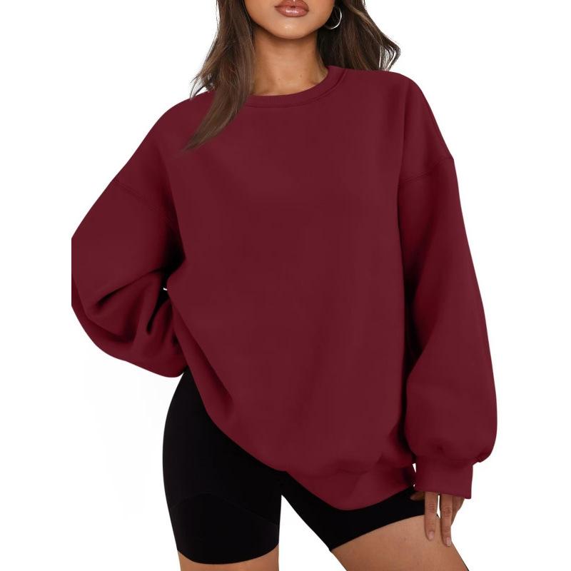 Unisex Loose Fit Hoodie: Long Sleeve Casual Sweatshirt for All Seasons
