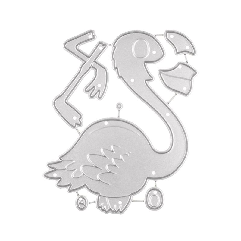 

Metal Die Cuts Flamingo Embossing Stencil Cutting Dies for Card Making Scrapbooking Paper Craft DIY Template Handmade 1