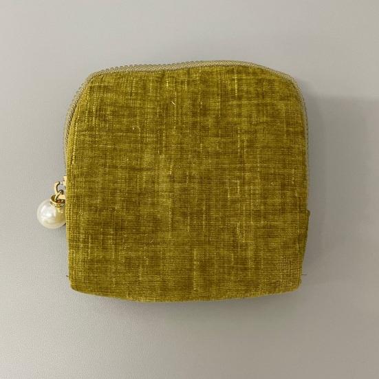 Travel Jewelry Organizer Case Portable Watch Earring Necklace Bracelet Bangle Ring Storage Bag Velvet Zipper Jewelry Pouch with Pockets