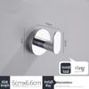 304 Stainless Steel Wall-Mounted Clothes & Towel Hook for Bathroom, Kitchen, Hotel.