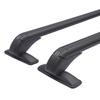 2Pcs Car Top Luggage Rack Car Roof Lockable Luggage Cross Bars Carrier 1m Aluminum Roof Racks Universal Use for 4 or 5 Door Cars