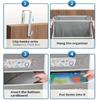 1PC Hanging Storage Bag with Pockets Over The Door Wall Mounted Storage Rack for Household Space Saving Hanging Organizer Home