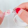 5Rolls Flower Decorative Tape Aesthetic Tape 10mmX2M Scrapbooking Decorative Tape for Journal Photo Album Phone Case