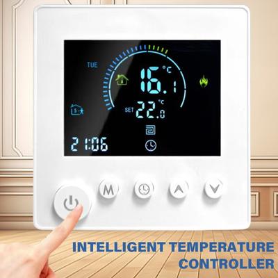 Programmierbarer Thermostat, 16A, elektrischer Wärmeregler, intelligenter Temperaturregler, 90 V-240 V, Thermostat