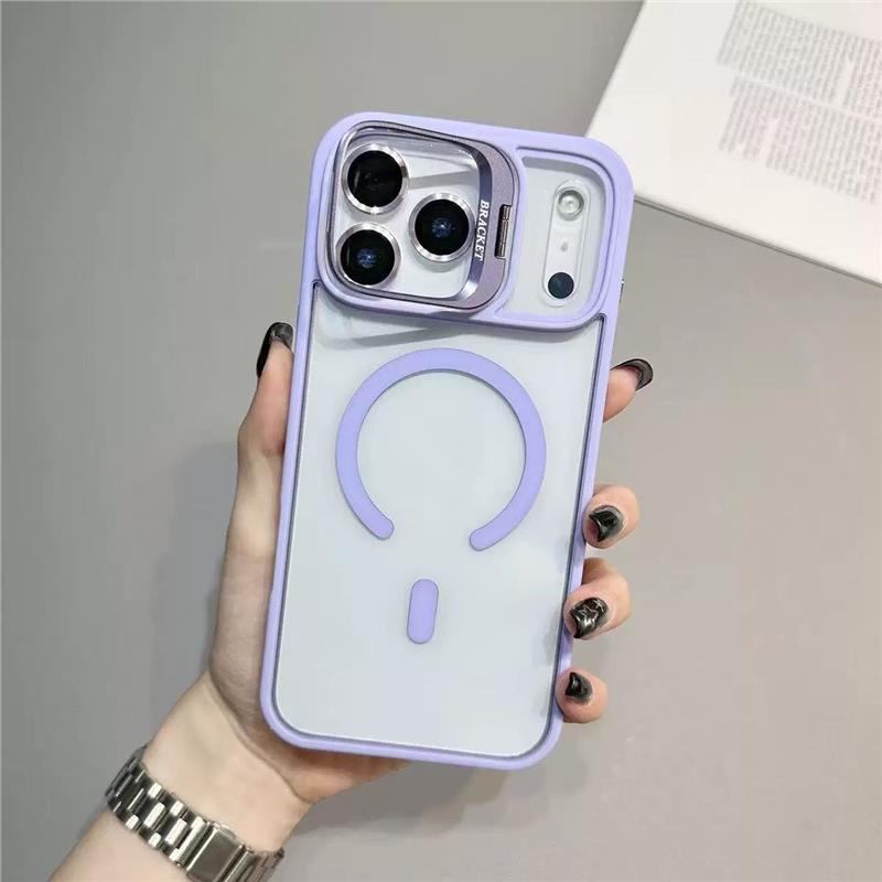 Lens holder Magnetic attraction is suitable for Apple iPhone11promax mobile phone case, the new 11 transparent all-inclusive anti-drop case.