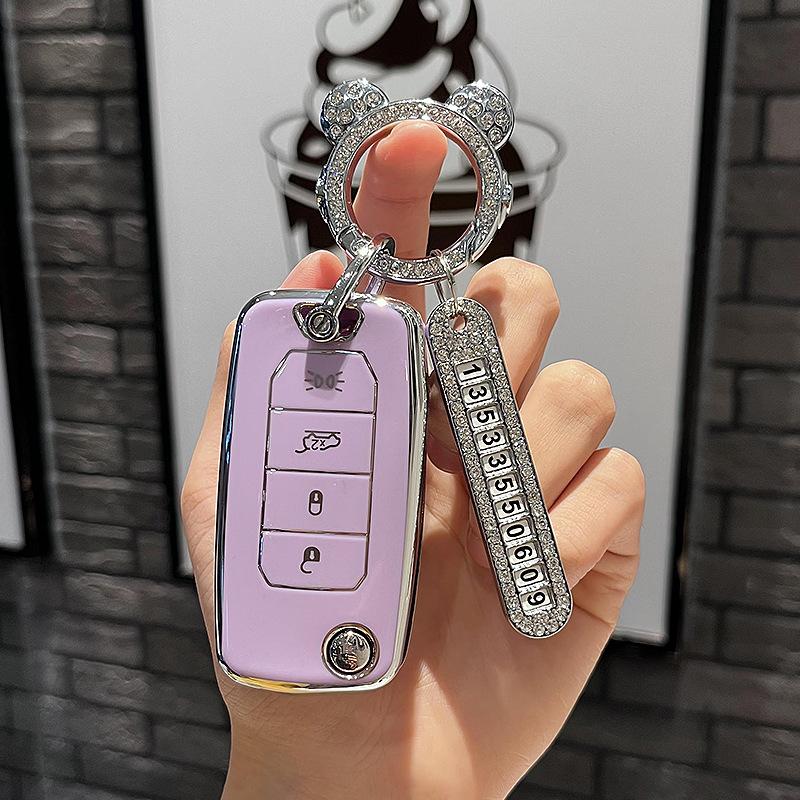 Platí pro Jeep Compass Renegade Originální skládací klíč s dálkovým ovládáním upravený náhradní kryt klíče