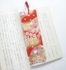 Kawasumi Washi Yuzen Washi Lesezeichen Kirschblüten-Design Schablonengefärbt (6 Blätter) -