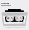 Adjustable Double-Head LED Eyeball Spotlight for Retail Stores