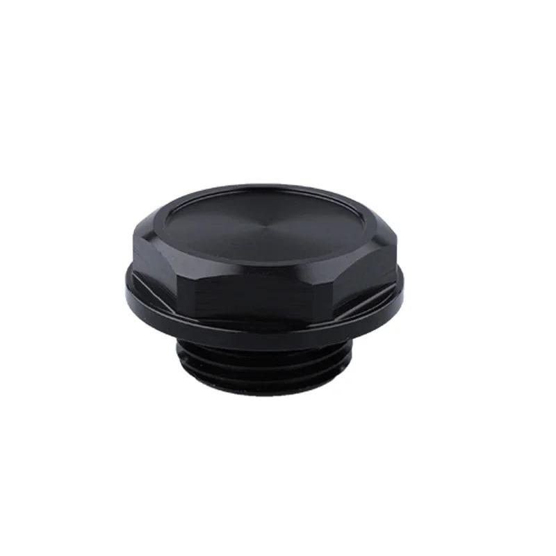 For Toyota Camry Corolla Highlander Oil Tank Cover Caps New arrived Billet Aluminum Engine Valve Cover Oil Filler Cap Black with logo