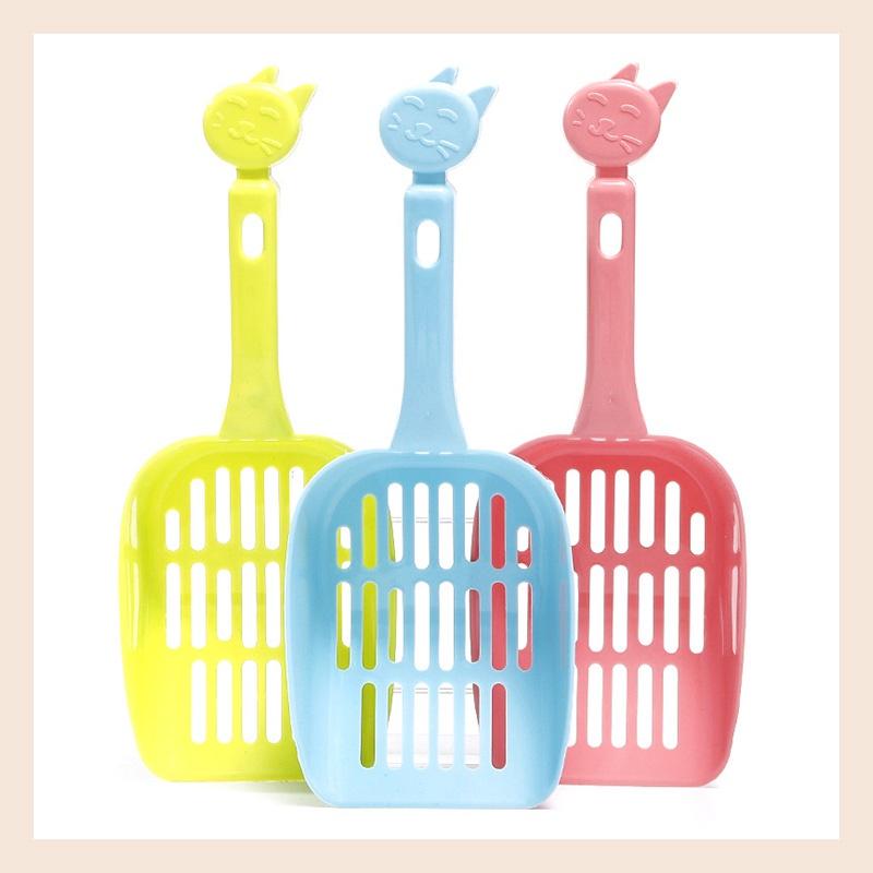 Thickened Plastic Mesh Cat Litter Shovel Pet Supply Wholesale Suitable For Cats And Dogs