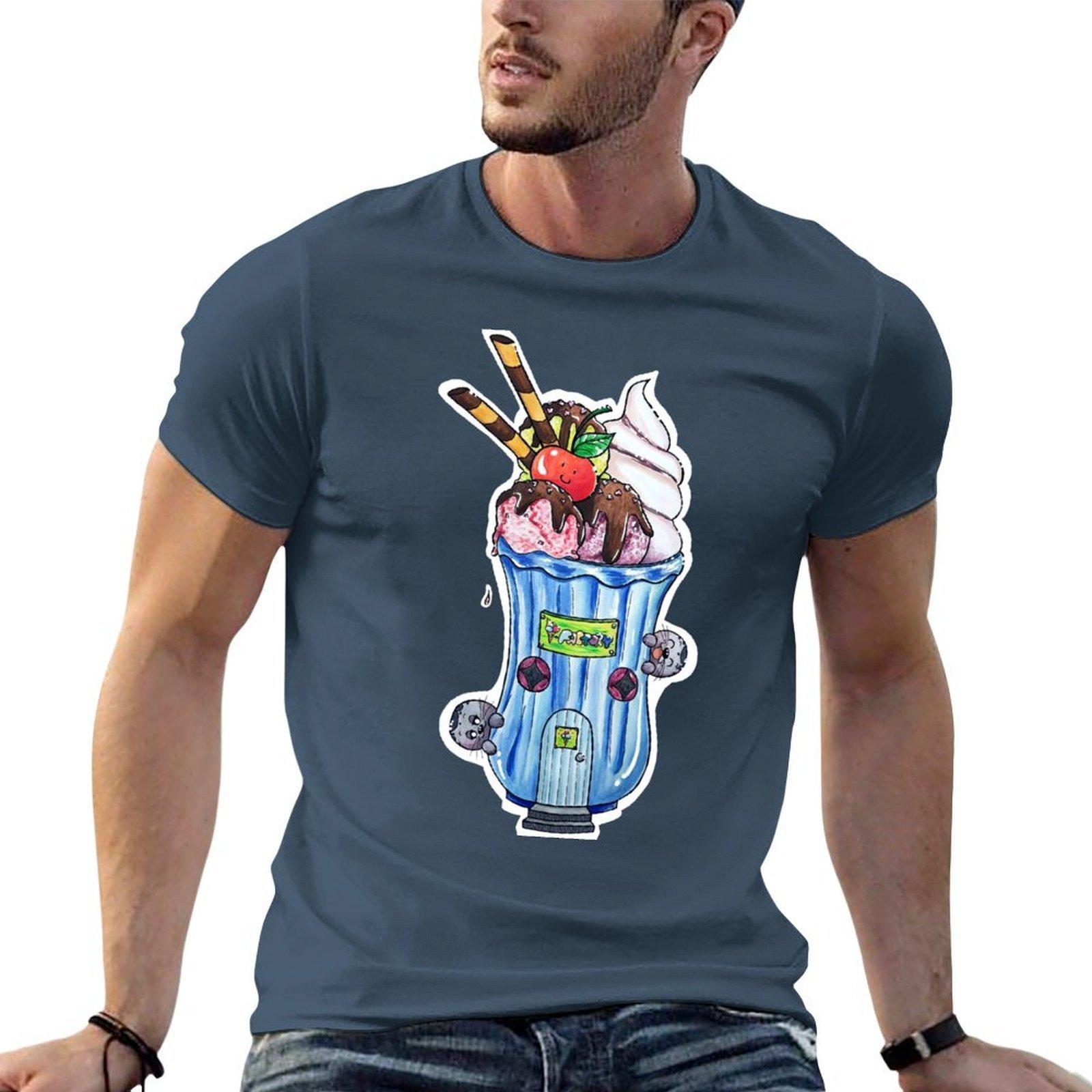 Seals Playing At Ice Cream Factory Tshirt Holiday All Match Tshirt S