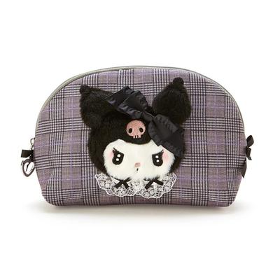 Sanrio Sanrio Pouch Kuromi Kuromi Secret Meroku Series Character X 6 X 12 Cm 588938 SANRIO (SANRIO) Kuromi-chan 16.5