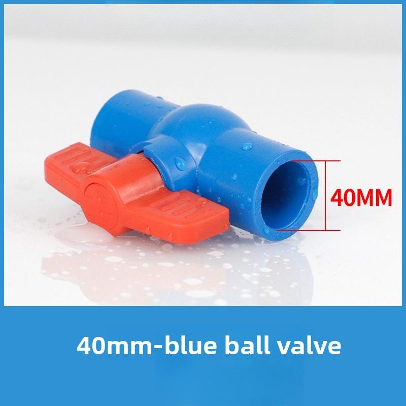 Diametru Interior 20/25/32/40mm Robinet Sferic PVC 3 Culori Opțional Slip Instalații Sanitare U-PVC Robinet Sferic Plastic Conector de Reparare Comutator Conductă