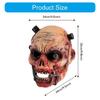 Vampires Mask Zombied Head Mask for Adult,Scary Horror Horrific Demons Monsters Mask Halloween Costume Party Cosplay