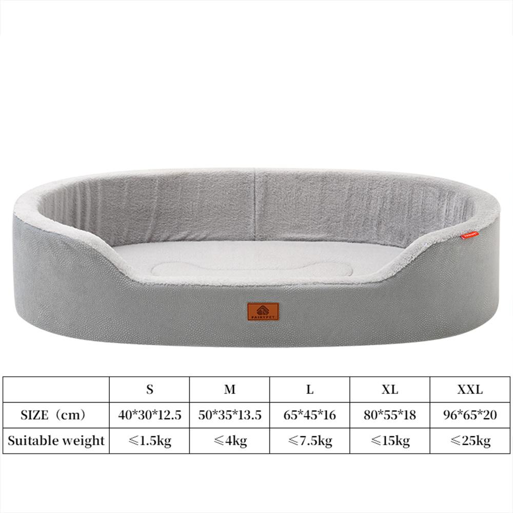 Dog Beds for Large Dogs, Winter Orthopedic Dog Bed for Medium Large Dogs,Big Waterproof Couch Pet Bed