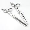 Bright 7.0 Inch Nimpson 440C Hair Scissors, Hair Scissors, Tooth Scissors, Thin Scissors