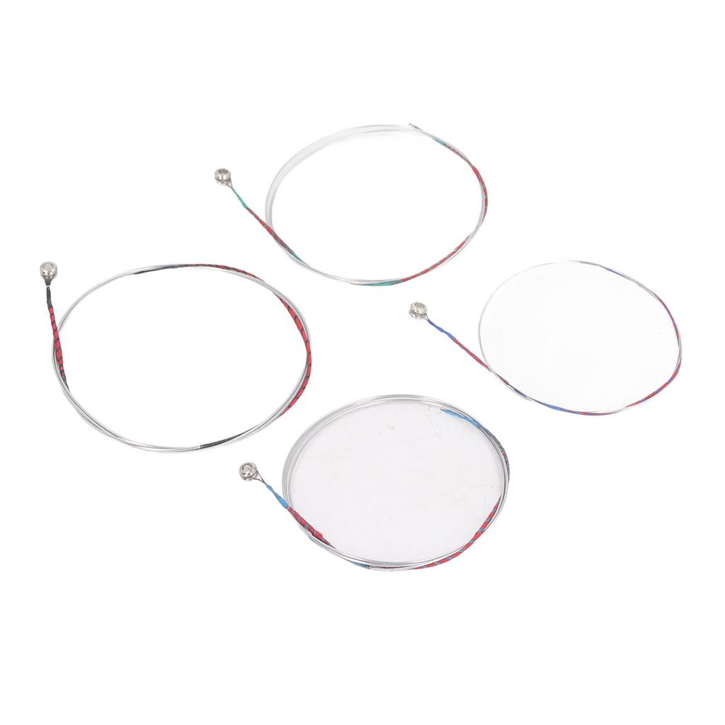 4PCS Set Violin String Set Chrome Steel Nylon Universal Violin String Replacement for Student and Beginner