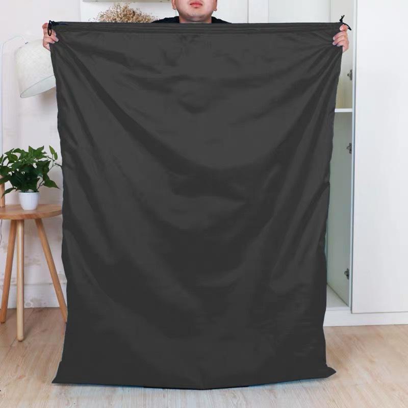 Duża pyłoszczelna torba ze sznurkiem z tkaniny Oxford do przechowywania kołdry