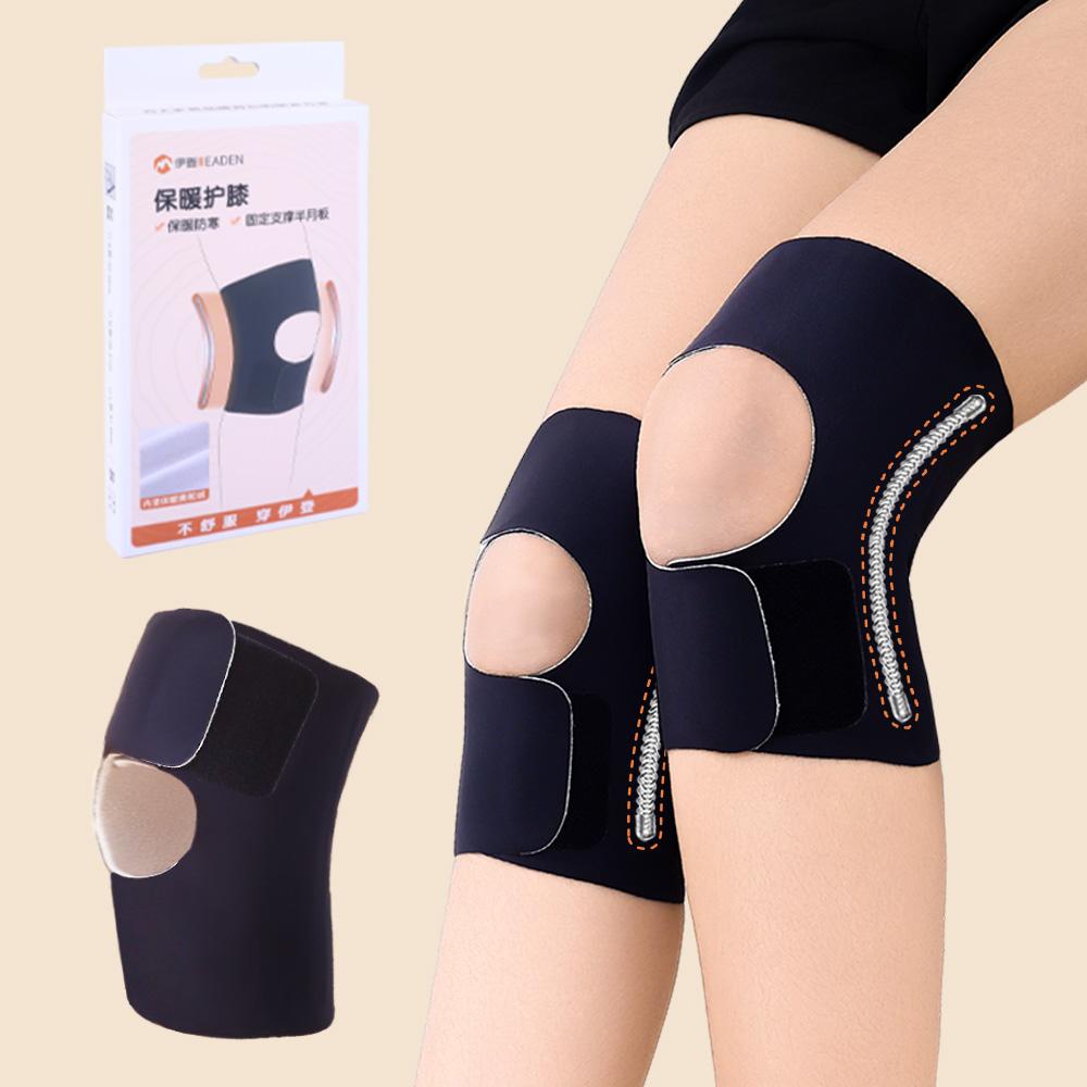 Factory Supply Thin Spandex Flexible Sports Knee Warmer Pads Breathable Adjustable Compression Joint Support Sleeve Protection