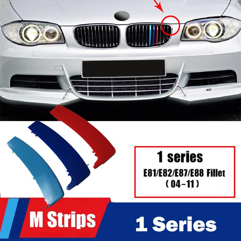 MLKK4 M Power Front Grille Trim Strips For BMW X1 X2 X3 X4 X5 X6 X7 F48 F49 E84 F39 F25 F26 G01 G02 F15 E70 G05 F16 E71 E72 G07 Z4 E89