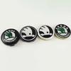 4Pcs 56MM Wheel Hub Center Caps For SKODA Octavia Superb Kodiaq Superb Fabia Rapid Xindong Yeti