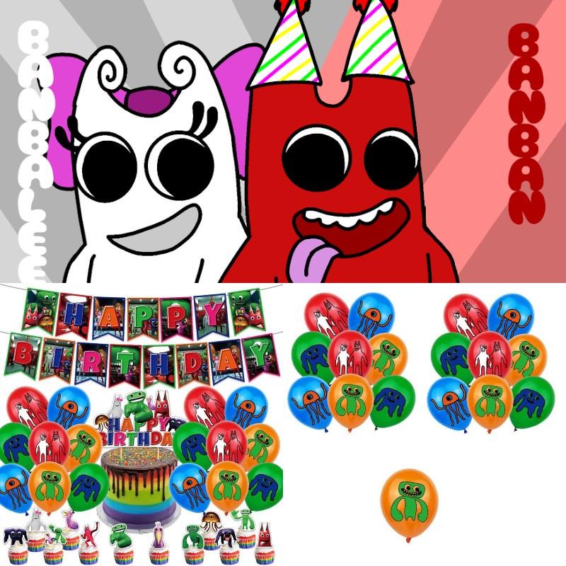 Garten Of Banban Theme Party Birthday Decoration Kit High Quality And Safe Materials