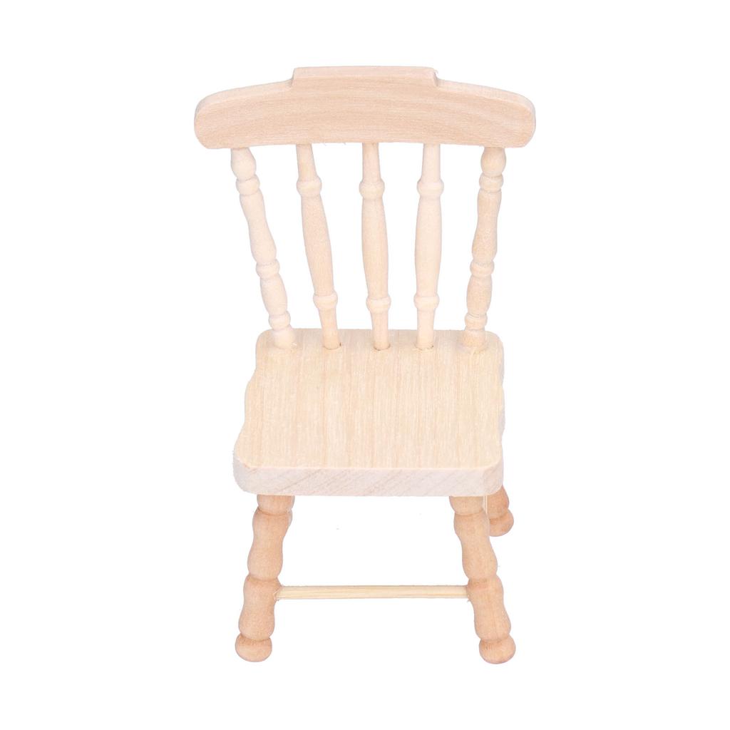1:12 Chair Miniature Furniture Doll House Decoration Model Children Play Toy