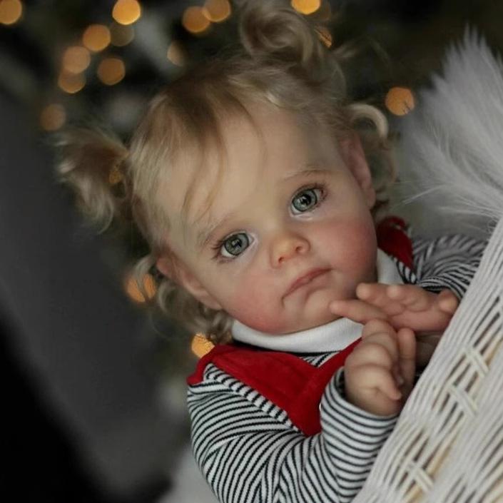 24 zoll Reborn Puppe Kit Maggi Simulation Baby Wiedergeburt Puppe