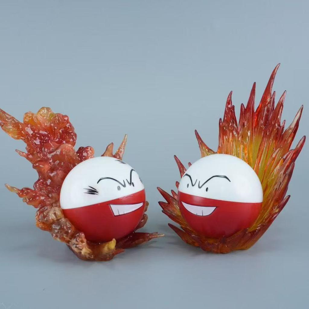 3-10.5cm Anime Pokemon Figure Electrode And Voltorb Figures Pokemon Action Figure Pvc Collection Model Toys Gifts
