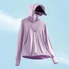 WEZHO Women's Ice Silk Sun Protection Fishing Jacket