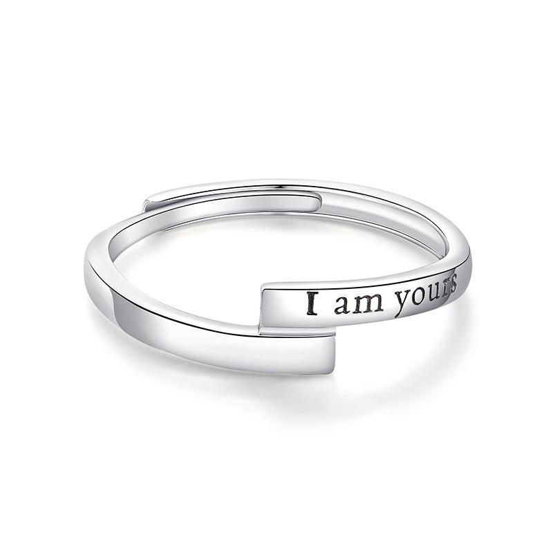 

Парные кольца Мужские и женские пары двухсторонних бегущих парных колец Простое летнее кольцо