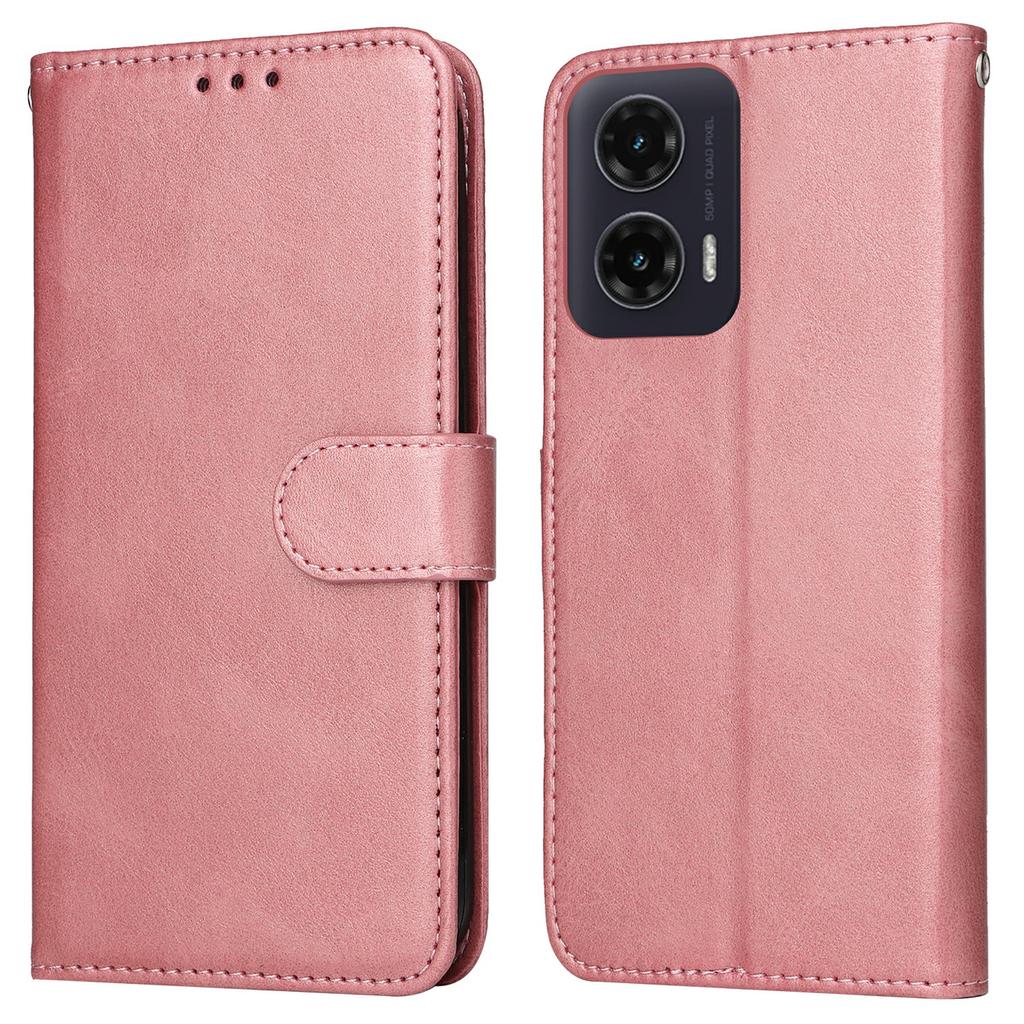 For Motorola Moto G35 5G Case Wallet PU Leather Folio Flip Phone Cover