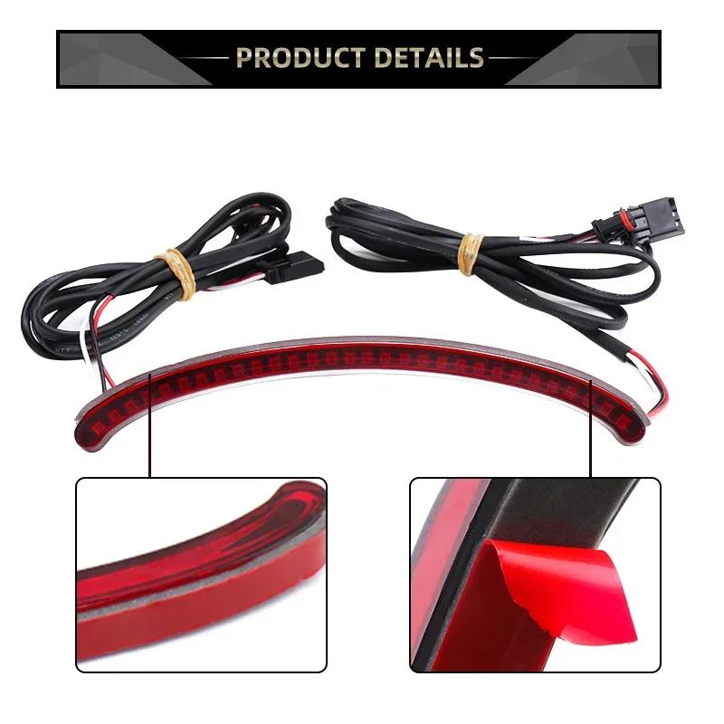 Motorcycle Turn Led Rear Fender Brake Light Tail Lamp Assembly Taillight For Harley Softail Fat Bob FXFBS 114 FXFB 107 2018-Up