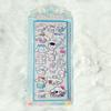 3D Transparent Sanrio Decals, Kawaii Hello Kitty Kuromi Animation Design Decals for Laptop Water Bottle Scrapbook Kids