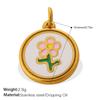Love Star Moon Multi-Element Diamond Pendant Stainless Steel Light Luxury Diy Bracelet Necklace Pendant Accessories