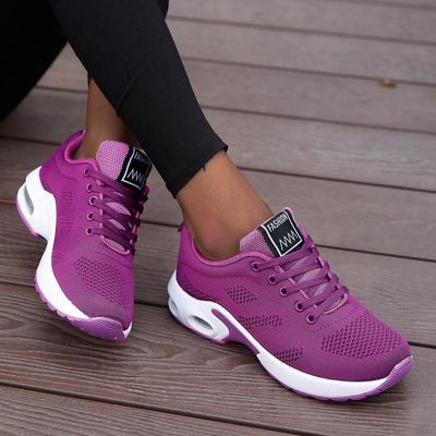 Dames Outdoor Ademende Comfortabele Atletische Sportschoenen Lichtgewicht Mesh Sneakers Maat 35-41