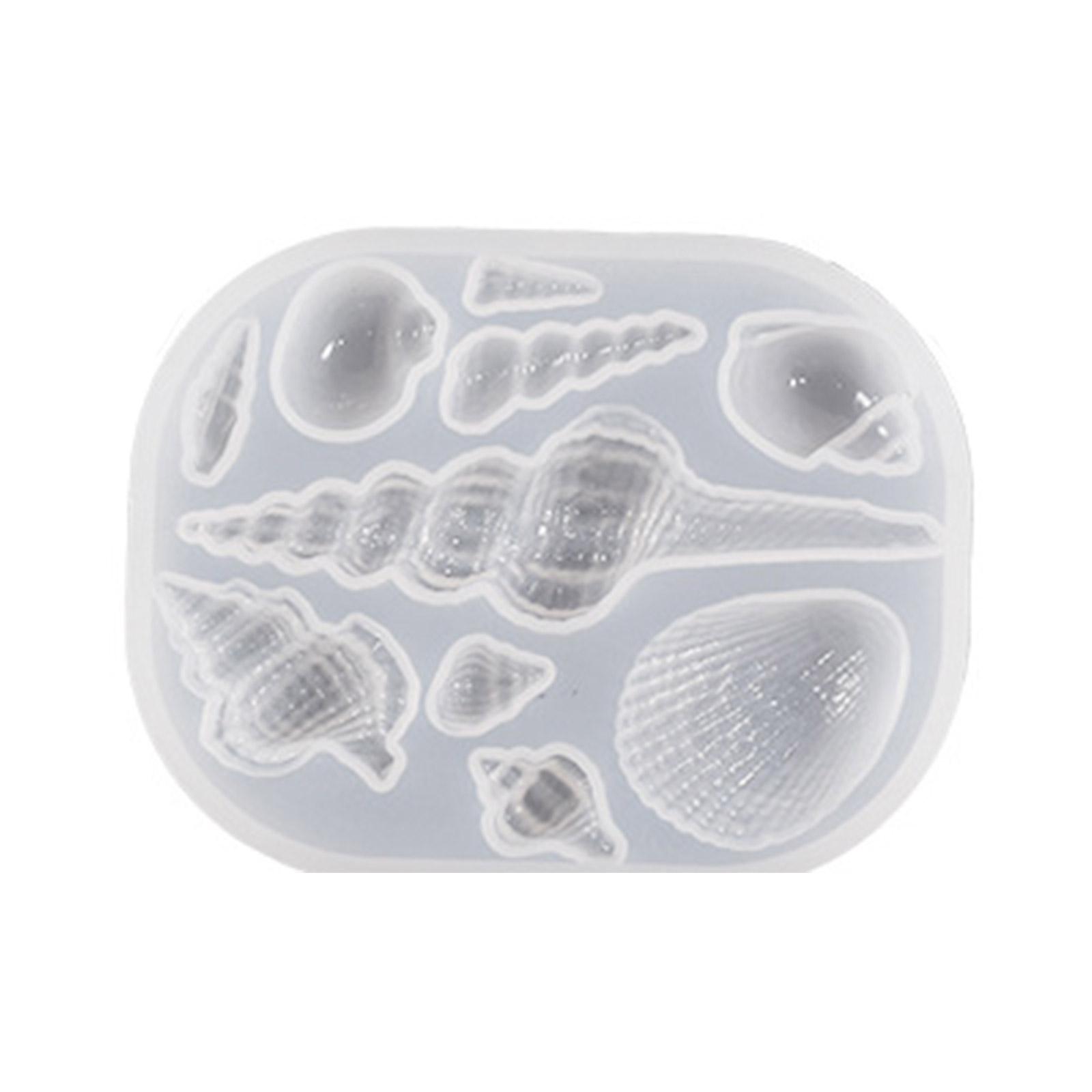 DIY Semi-stereoscopic Ocean Starfish Keychain Silicone Epoxy Mold DIY Ornaments Pendant Crafting Mould for Valentines 2