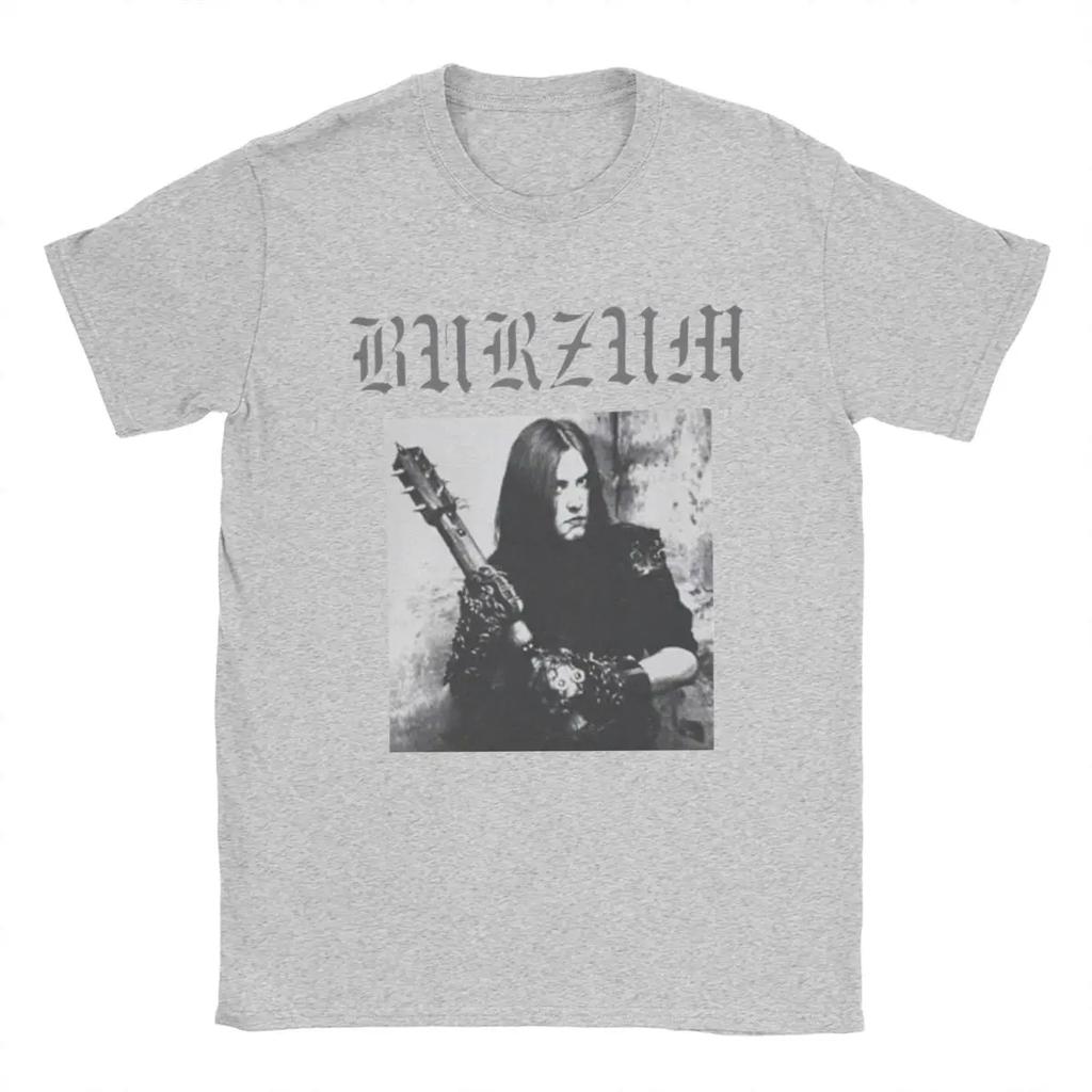 Burzum T-Shirts for Fun Pure Cotton Tee Shirt Round Collar Short Sleeve T Shirts Gift Idea Clothing