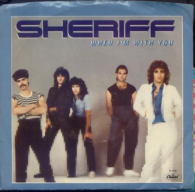 7inch Record SHERIFF - When I'm With You B5199 Capitol Records 1983 US Rock Used