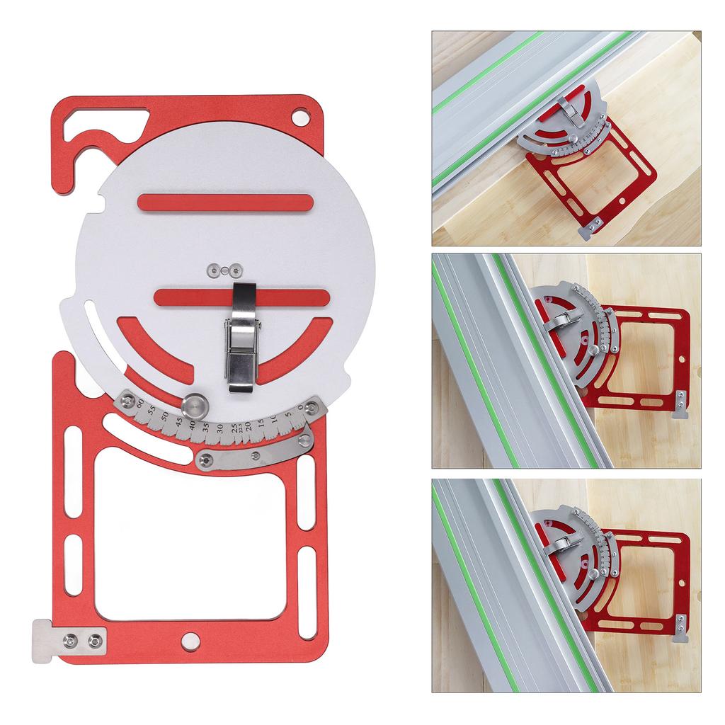 Metal Rail Adjustable Electric Saw Track Rail for Woodworking Circular Saw Adjustable Track