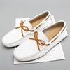Man Shoe 2024 Leisure Walk Loafers Shoes Men Classic Brand High Quality Leather Comfy Drive Boat Shoes Comfortable Handmade Soft