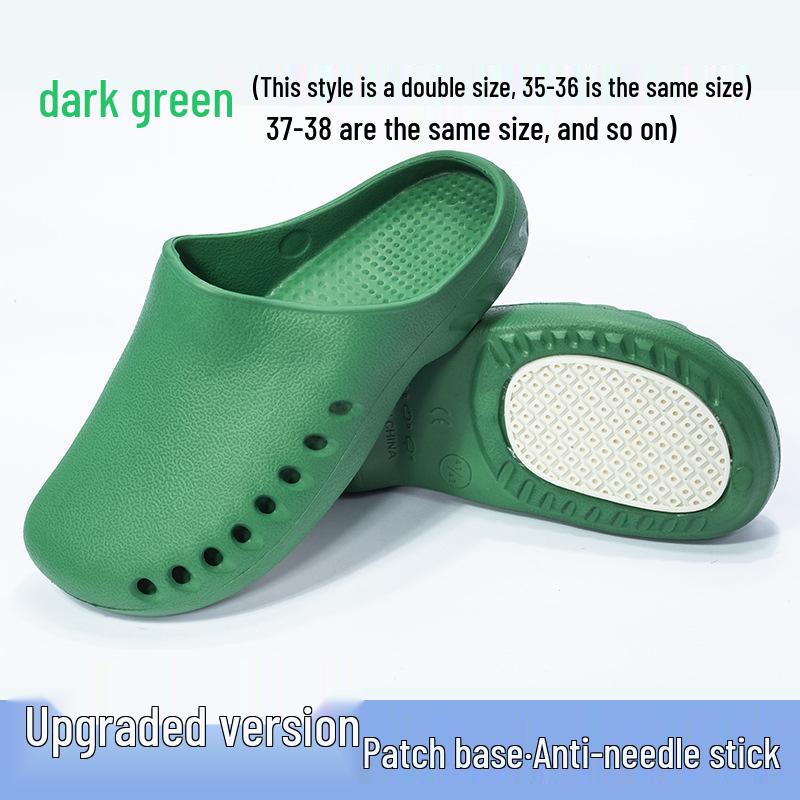 Non-Slip Closed-Toe EVA Surgical Clogs - Soft, Breathable, Comfort for Medical Staff