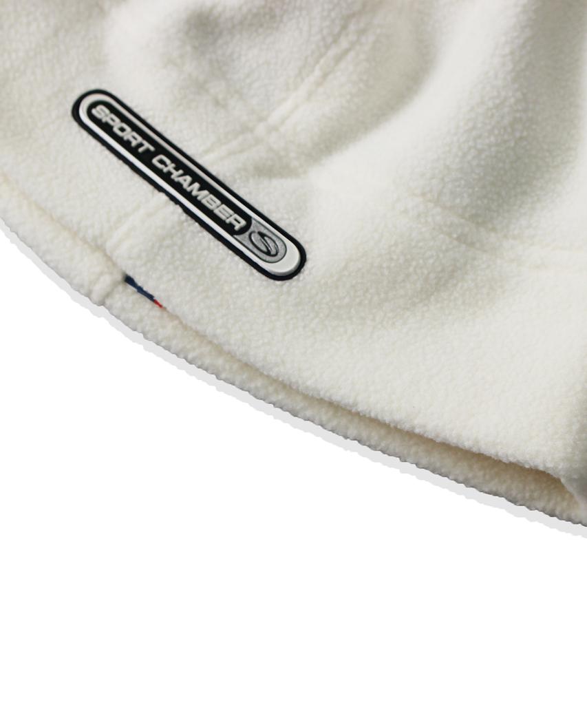 SPORT CHAMBER Sc Reversible Fleece Beanie (Ivory)