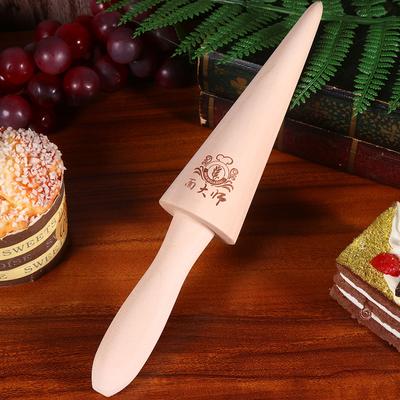 2 Pcs Creme Horn Formen Kegel Form Creami Waffel Kegel Maker Hause Holz Buttercreme