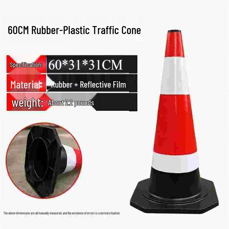 Reflective Traffic Safety Cone for High-speed Construction Sites