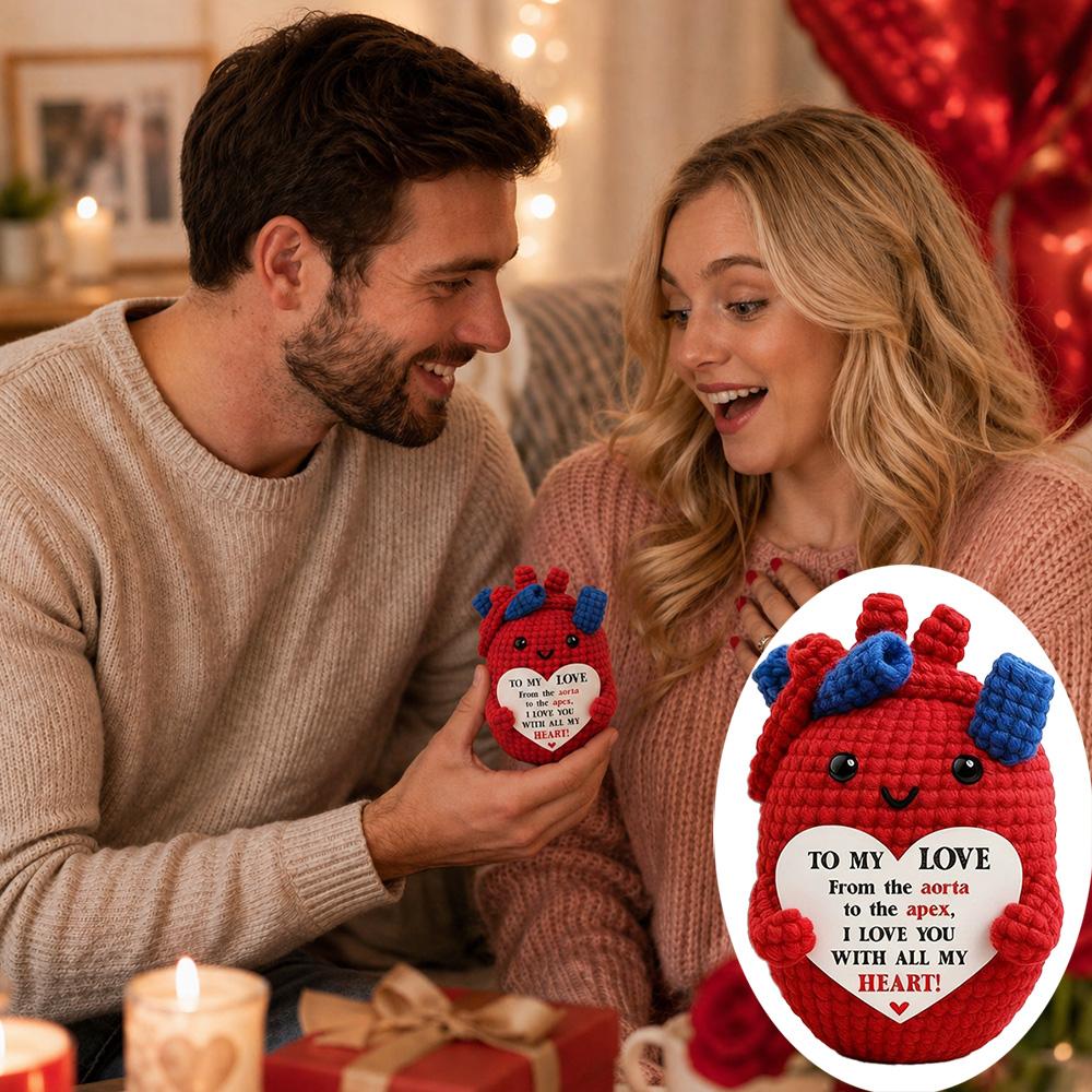 Bambola all'uncinetto Energia Positiva Tasca Abbraccio Fatto a Mano Maglia Peluche Patata Pianta Avocado Ape Tartaruga Anatra Divertente Regalo di Supporto Emotivo