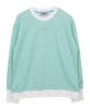 TOIEST Striped Sweatshirt Green